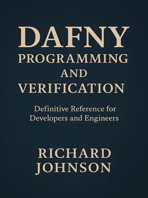cover image of Dafny Programming and Verification